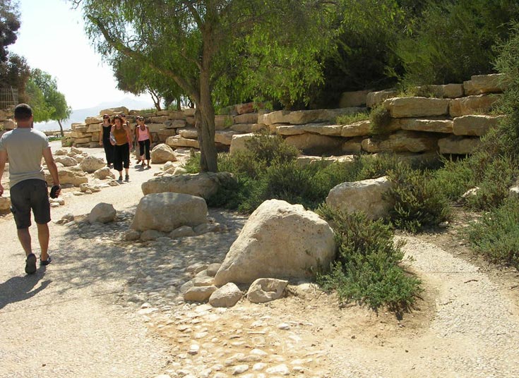 קבר פולה ו דויד בן גוריון שדה בוקר משרד דן צור ליאור וולף אדריכלי נוף