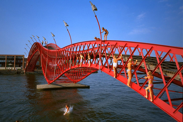 שחר צור  boreno sporenburg bridge west 8 ווסט 8 w8
