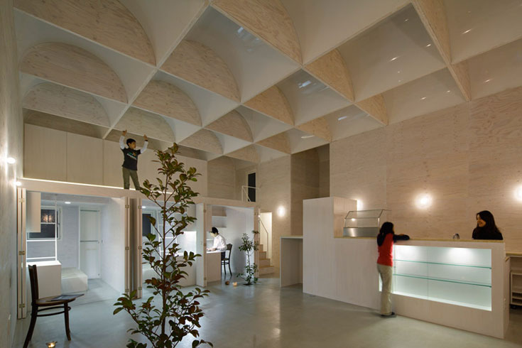 בית אור יום מתחת לאדמה יפן