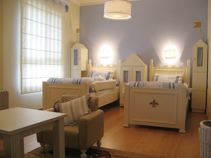 אלישבע צור חדרי ילדים חדר אבירים