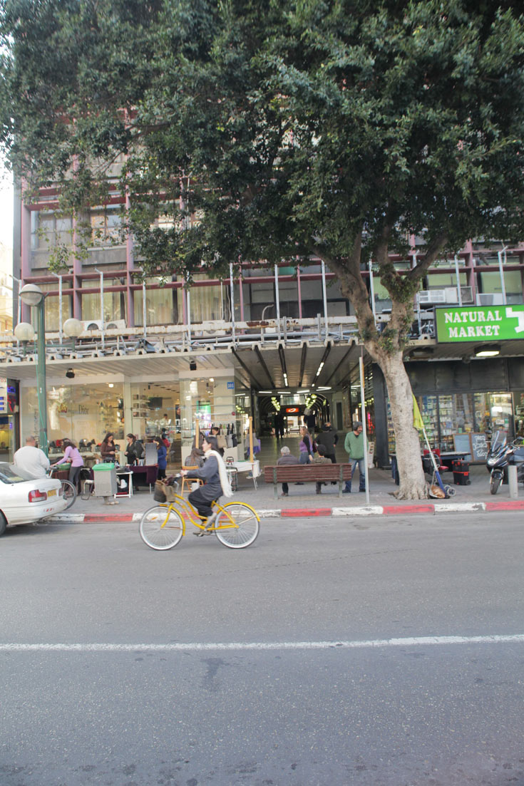 החזית לרחוב דיזנגוף. ייתכן שהשיפוץ יכלול גם את אולמות הקולנוע הסגורים והפסאז', אך הנושא עדיין בבדיקה פסאז' הוד תל אביב