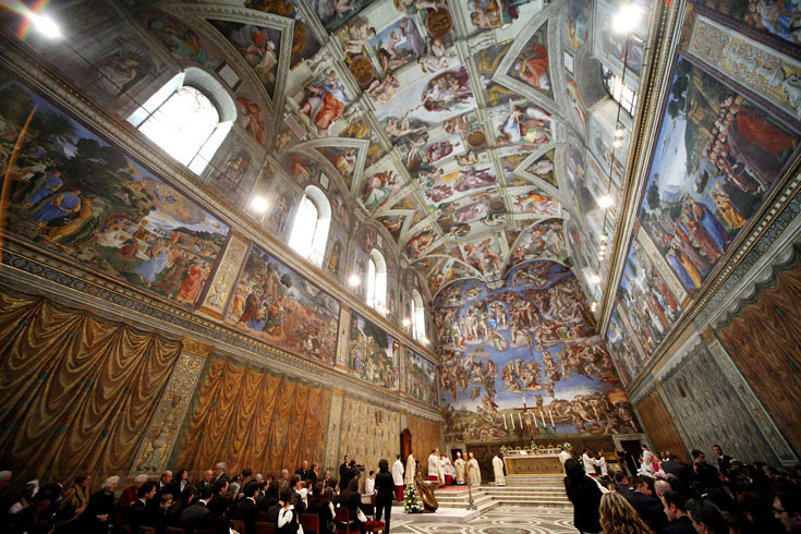 הקפלה הסיסטינית ואתיקן ותיקן רומא